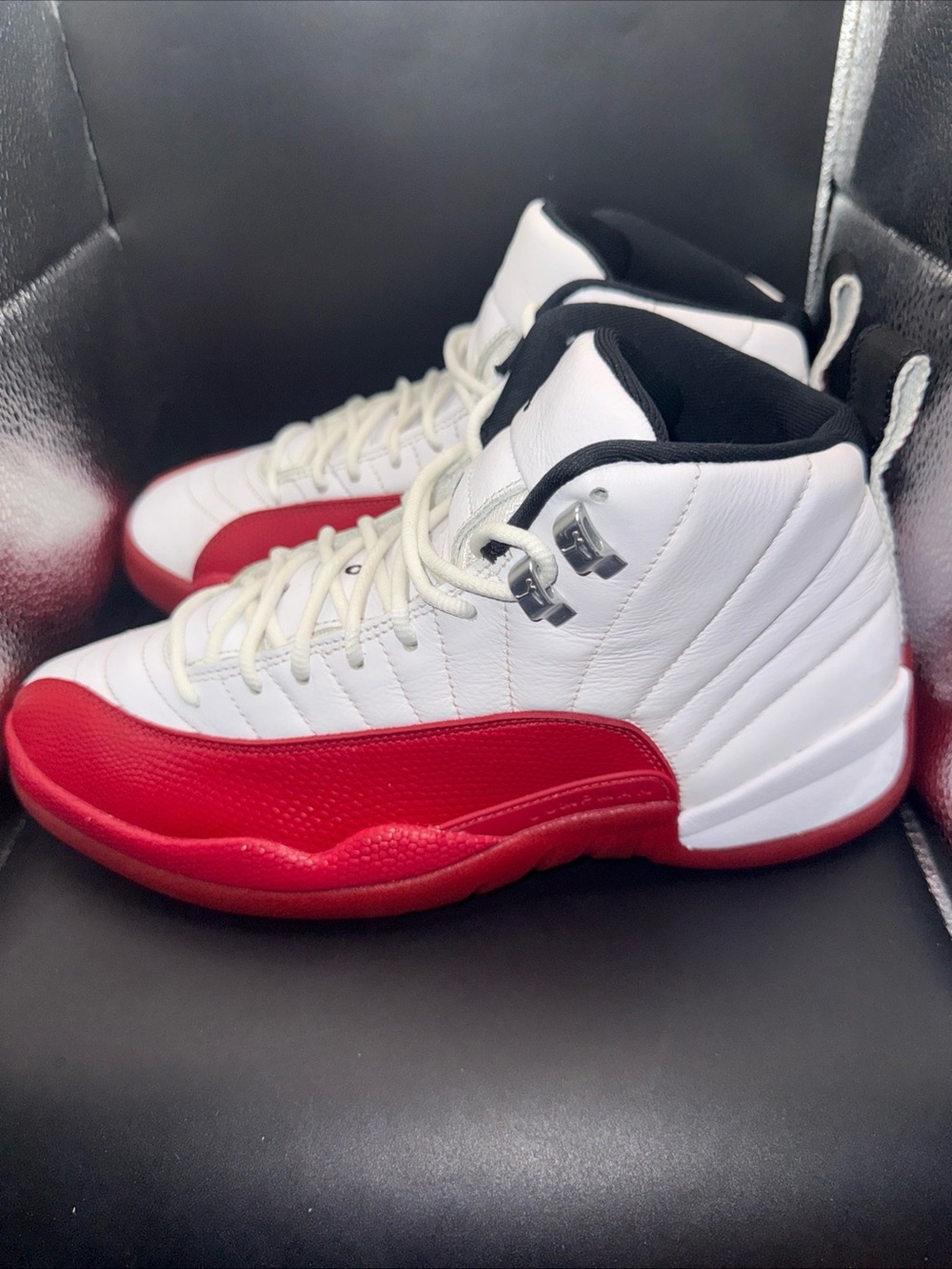 Size 9.5 - Jordan 12 Retro 2023 Mid Cherry, CT8013-116, Clean, No Box, Great - Picture 2 of 10